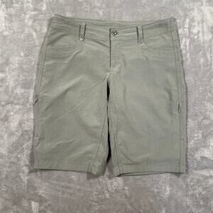 Kuhl Shorts Womens 4 Grey Hiking Outdoor Trekking Performance Stretch Casual